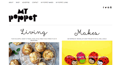 Desktop Screenshot of mypoppet.com.au