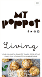 Mobile Screenshot of mypoppet.com.au